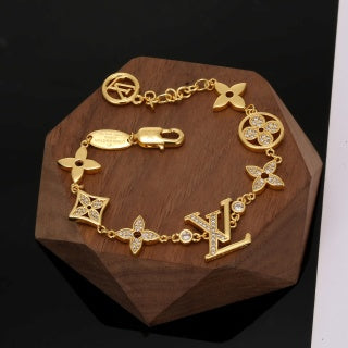 Louis Vuitton Monogram Star Blossom Charm Bracelet