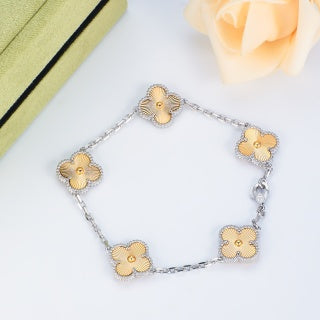Louis Vuitton Blossom Link Charm Bracelet